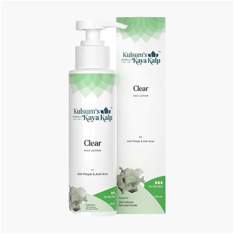 Kulsum's Kaya Kalp Herbals Clear Face Lotion 100ml - Allure