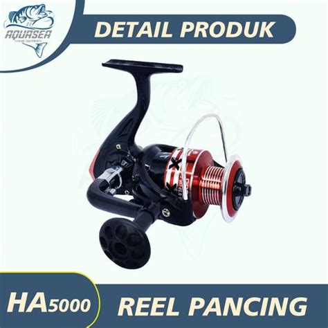 Promo AQUASEA Reel Pancing HA 5000 Spool Metal Aluminium Alat Ikan ...