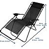Star Work Zero Gravity Chair|Relax Chair For Lounge|Easy Chair For Lawn ...