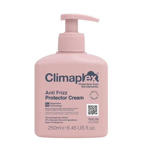 Amazon.com: Climaplex Anti Frizz Protector Cream - Shields from Heat ...