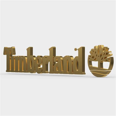 Timberland Logo - 3D Print Model by 3d_logoman