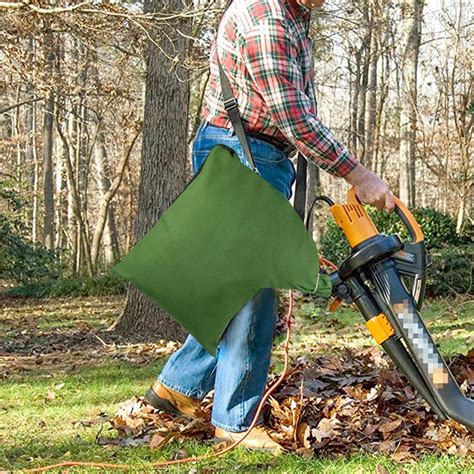Large Capacity Leaf Blower Vacuum Bag Corrosion Resistant for Yard ...