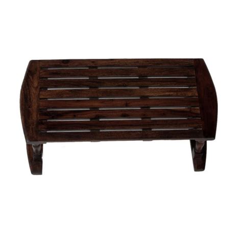 Angel's Sheesham Wood Breakfast Serving Bed Table / Laptop Table ...