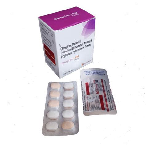 Glimprim-1PM Tablets MetaMorf Lifesciences