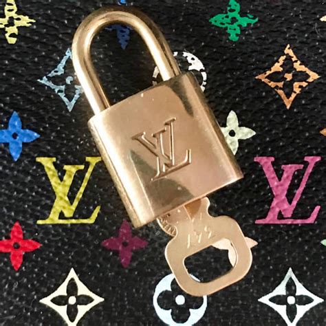 1 Matching Numbered Lock+Key! Louis Vuitton Lock & Key | Louis vuitton ...