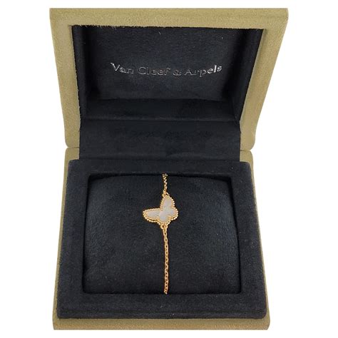 Van Cleef and Arpels Sweet Alhambra Mother of Pearl Yellow Gold ...