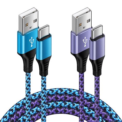S24 Ultra USB Type C Cable Fast Charging 6FT/2Pack for Samsung Galaxy ...