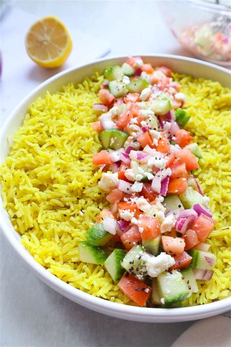 mediterranean diet yellow rice