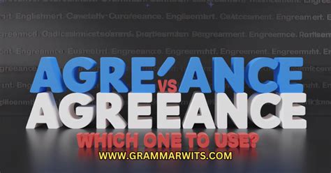 Agreeance vs Agreement: Which One to Use?