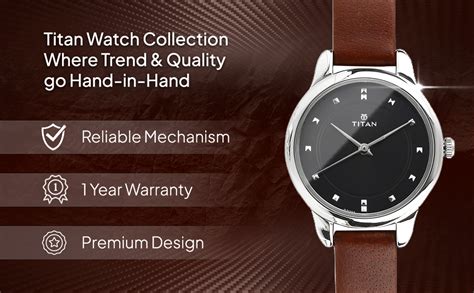 Titan Ladies Neo-Ii Analog Black Dial Women's Watch-NM2481SL07 ...