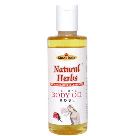 Herbal Body Massage Oil Rose – Khadi Natural Herbs