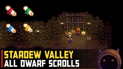 Dwarf Scrolls | Stardew Valley - YouTube