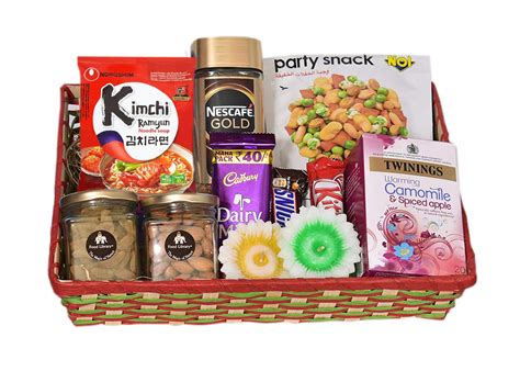 Food Library The Magic of Nature Rakhi Gift Hamper for Bhaiya & Bhabhi ...
