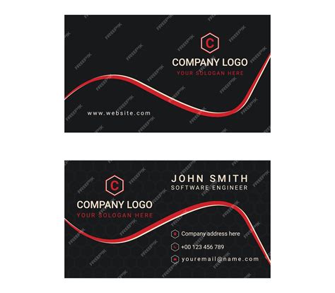 How to Create Vector Business Card Design 的图像结果