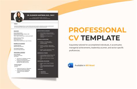 Housekeeping CV Template in PDF, Google Docs, Word - Download ...