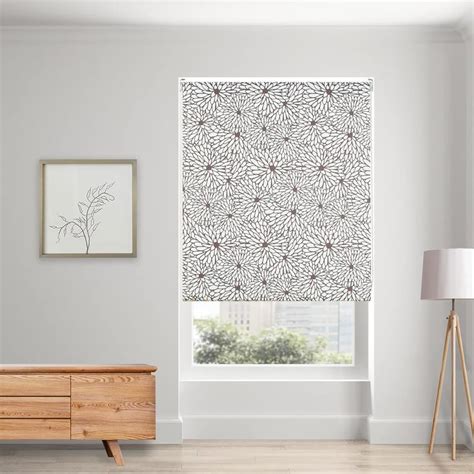 Buy DECO WINDOW Brown Printed Roller Blind - 52x84" from Deco Window at ...