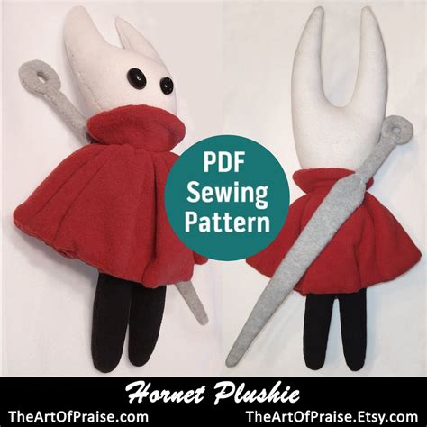Hornet From Hollow Knight and Silksong Sewing Pattern PDF - Etsy
