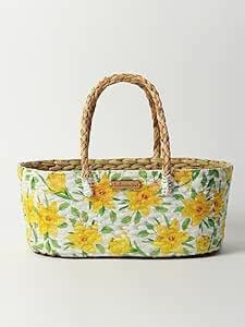 Habere India-All the Cultures Fabricating India Oval Wicker Hamper ...