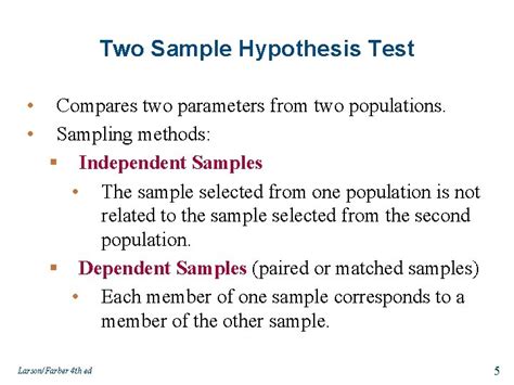 Image result for Hypothesis Test with Two Samples Example