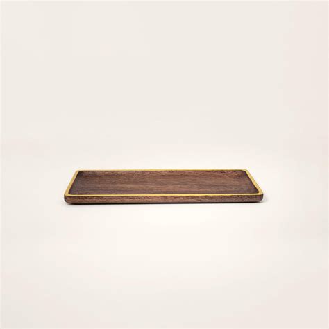 yellow wood serving platter - Ellementry – ellementry
