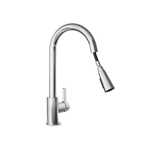 Kohler Atom Pull-Down Kitchen Tap, 2 Sprays - Aerate and Ring Shower ...