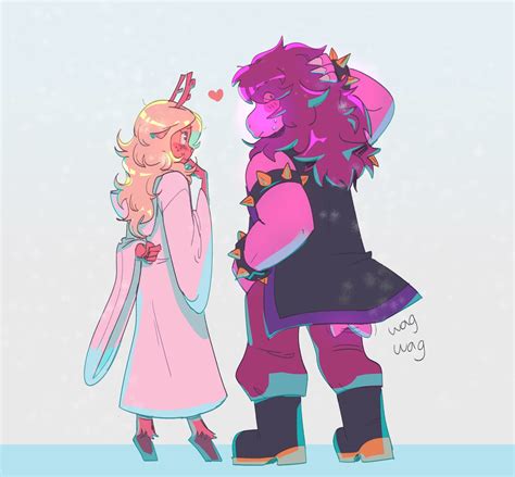 Noelle and Susie in the Dark World - Susie's tail is wagging (By ...