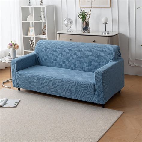 House of Quirk Stylish Jacquard Fabric 220 GSM Sofa Cover – Soft ...