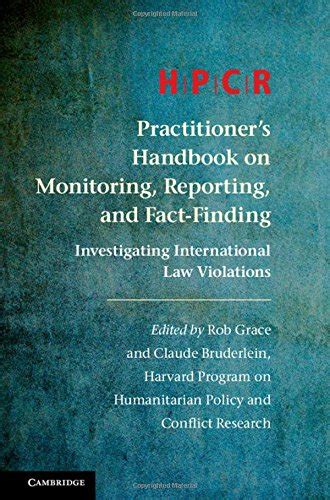 Buy HPCR Practitioner's Handbook on Monitoring, Reporting, and Fact ...