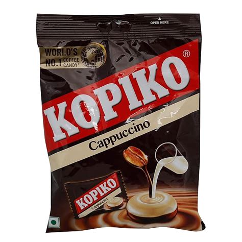 Kopiko Coffee Candy - Cappuccino, 175g Pouch : Amazon.in: Grocery ...