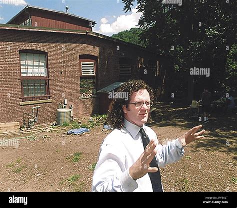 Denis R. Ouimette, an architect from Wallingford, Conn., explains some of the plans for the Eli ...