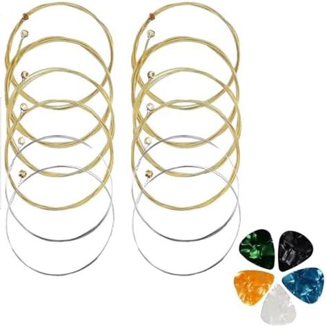 Imaginea Acoustic Guitar String Set - Stainless Steel Replacement ...