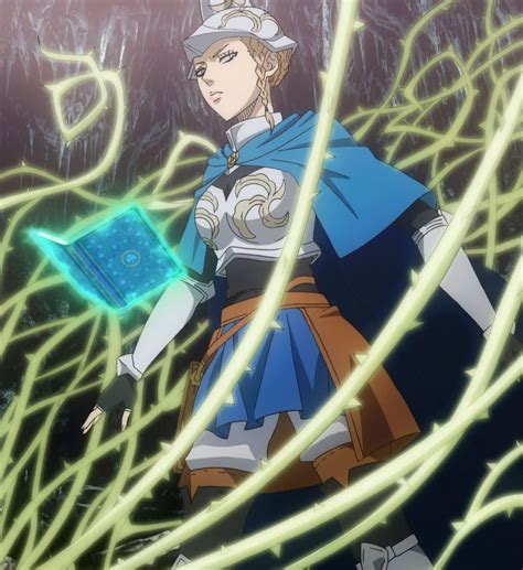 Charlotte Roselei, the Captain of the Blue Rose Squad! The Queen of ...