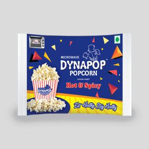 Dynapop Microwave Popcorn Hot & Spicy 100g Spicy Popcorn Price in India ...