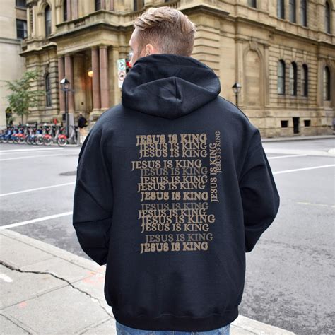 Jesus is King Shirt Christian Streetwear Jesus is King Hoodie - Etsy