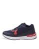 Buy Navy Blue & Red Sports Shoes for Men by HIDA Online | Ajio.com