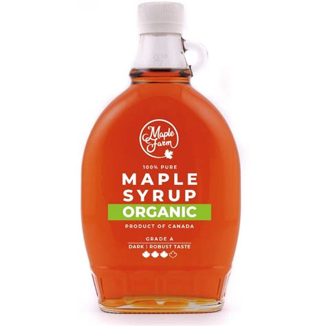 Maple syrup from organic agriculture | MapleFarm