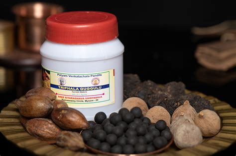 Triphala Guggulu – Classical Ayurvedic Tablets for Piles, Constipation ...