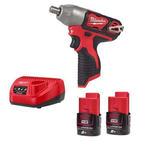 MILWAUKEE SUB COMPACT IMPACT WRENCH 1/2 INCH 12V 2B 2A - YPT Ghana