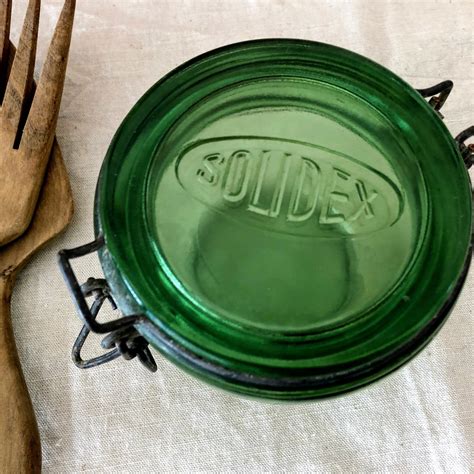 ヴィンテージ保存瓶 SOLDEX ガラスジャー | フランス雑貨・アンティーク Cordialement Bric-a-Brac