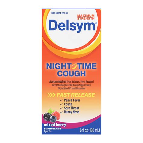 Delsym Dose By Weight