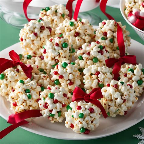 Christmas Popcorn Balls Recipe | Cheff Recipes