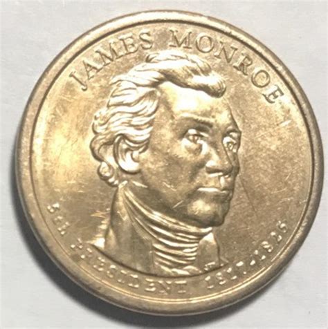 2008 D Presidential Dollars : James Monroe Golden Dollar ETS V2P11R4 ...