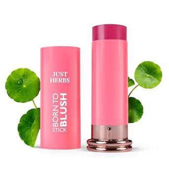 Just Herbs Pink Plush Born To Blush Lightweight | Long Stay | Smooth ...