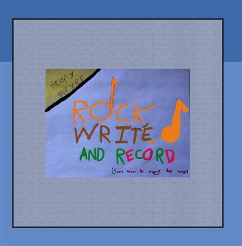 Rock, Write, and Record : Amazon.in: Music}