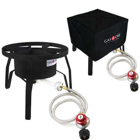 GasOne Propane Burner with Cover High-Pressure | Ubuy India