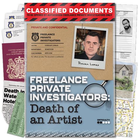 Buy Unsolved Murder Mystery Game - FPI Mystery: Death of an Artist ...