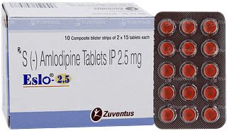 Buy Eslo 2.5 MG Strip Of 15 Tablets Online at Truemeds
