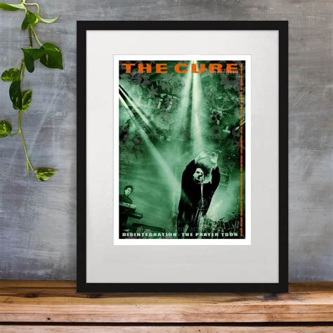 The Cure - Disintegration inspired Prayer Tour Print– The Flood Gallery