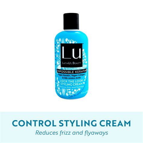 Lu LatinUs Beauty Control Anti-Frizz Lock-The-Look Styling Cream for ...
