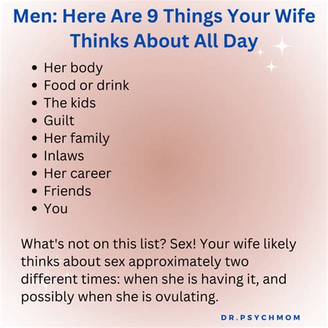 Men: Here Are 9 Things That Women Really Think About All Day - Dr ...